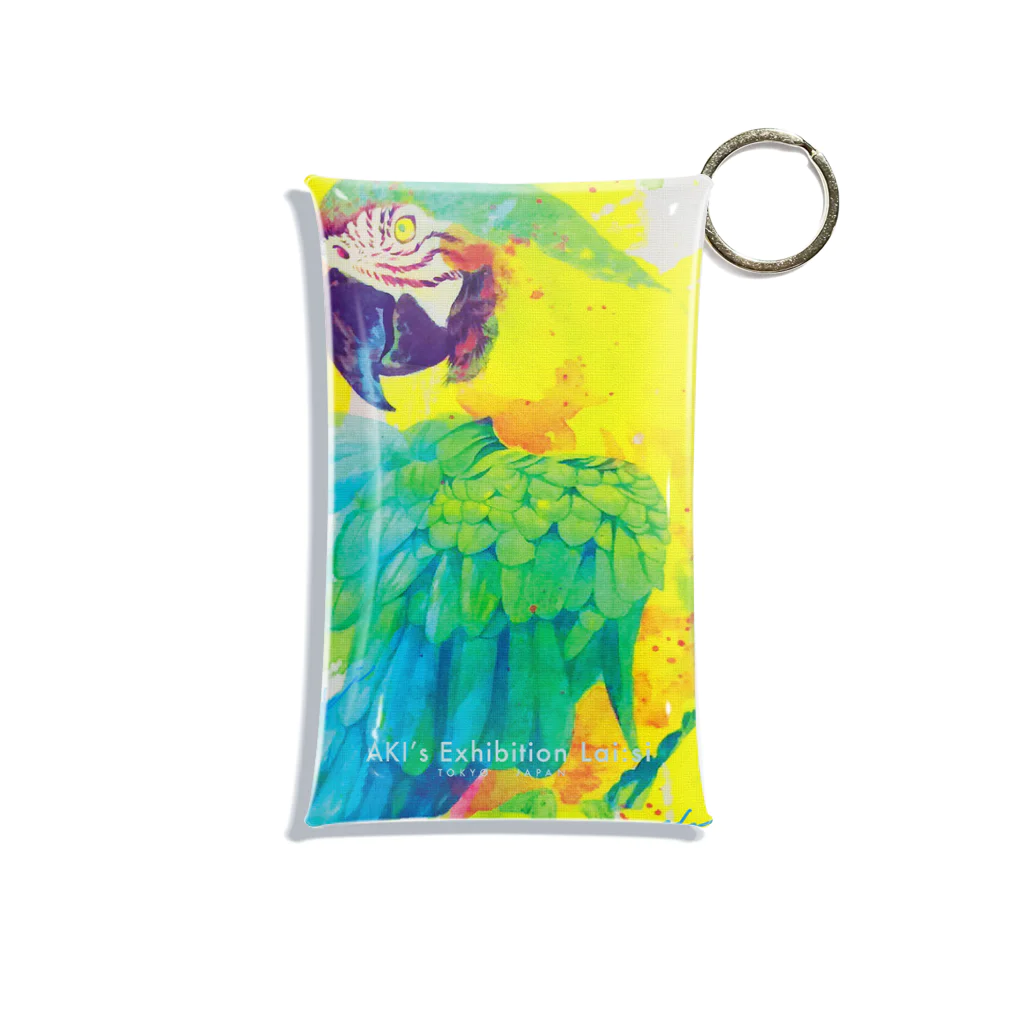 Aki Kuboki ONLINE SHOPのひとり気高い青い鳥 Mini Clear Multipurpose Case