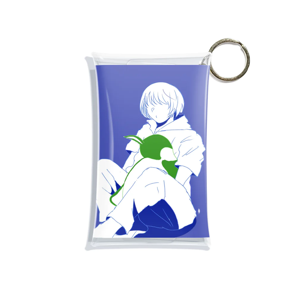 しゃれのペンギン Mini Clear Multipurpose Case