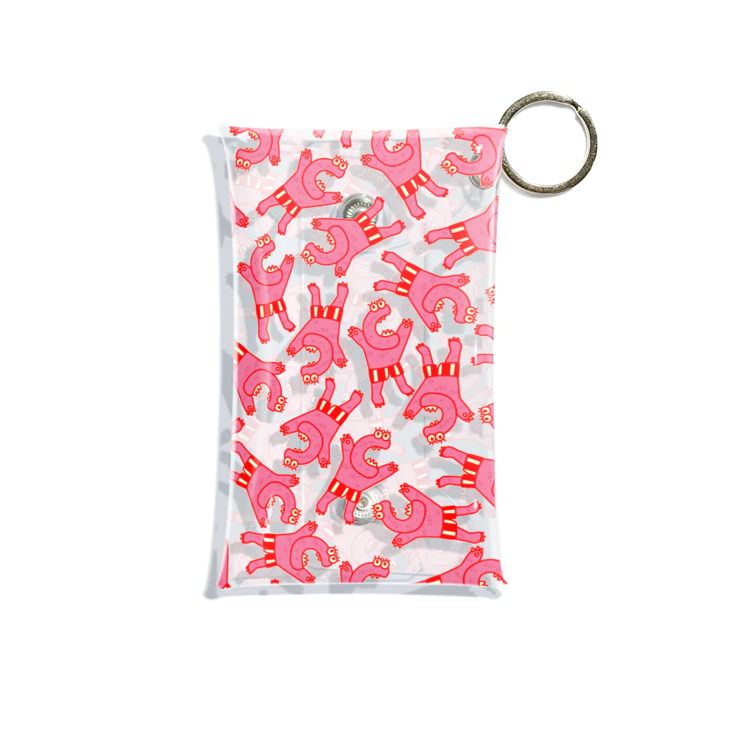 CLOSET! STOREの"クロコ"ミニクリアマルチケース Mini Clear Multipurpose Case