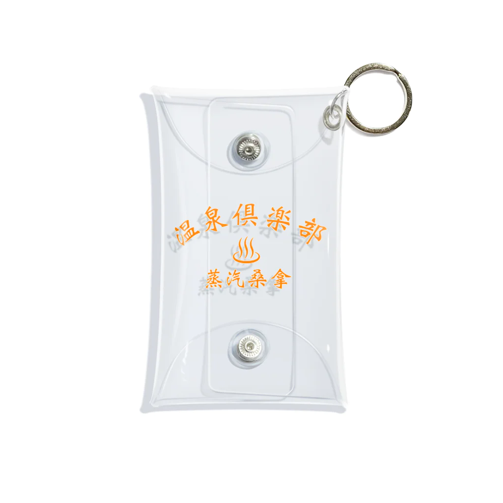 eeeeの温泉とサウナ Mini Clear Multipurpose Case