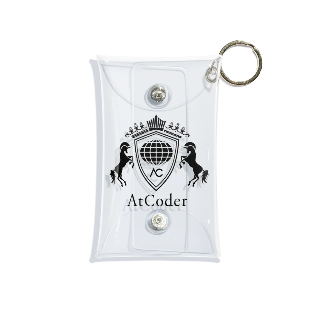 AtCoderのAtCoderロゴグッズ Mini Clear Multipurpose Case