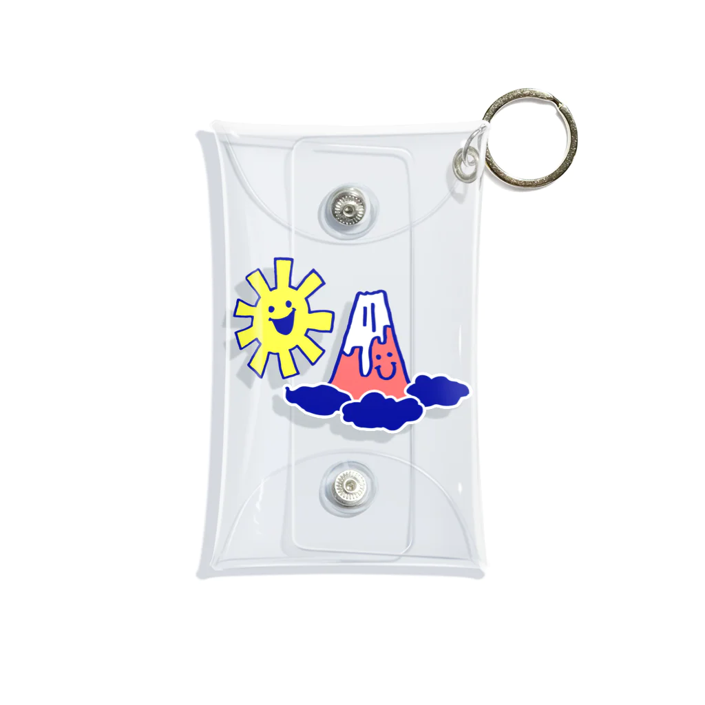 san3_tamtamのFUJIさん（フジサン） Mini Clear Multipurpose Case
