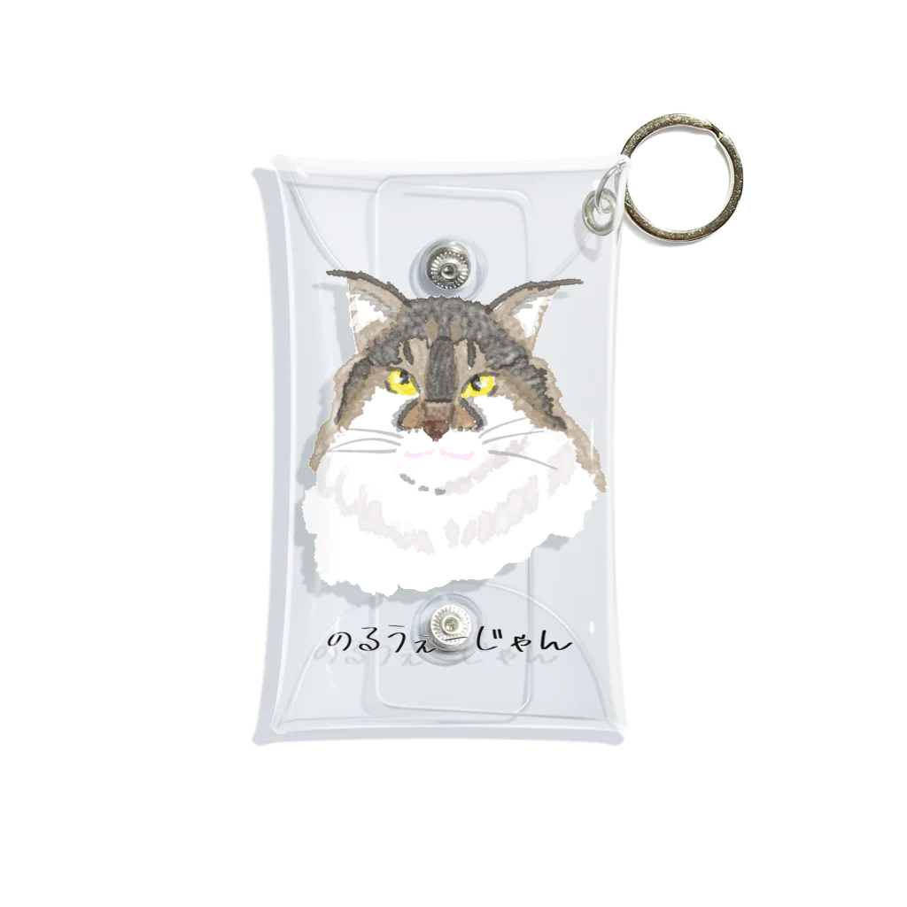【猫猫♡】MichaelKors CARD HOLDER ノルウェージャンフォレストキャット文字入り 猫ねこネコ / Mikke公式