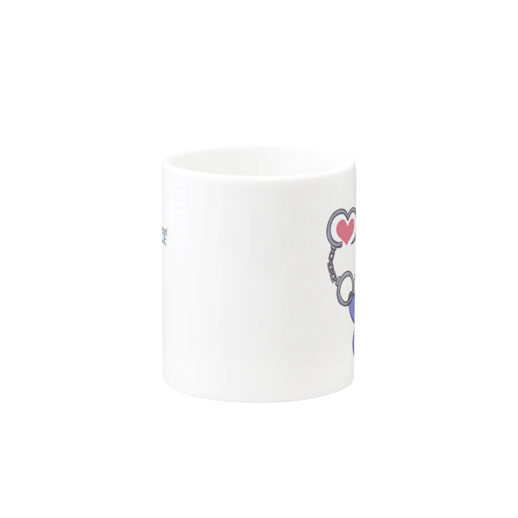 歌い手POLICE SHOPのありが逮捕 Mug :other side of the handle