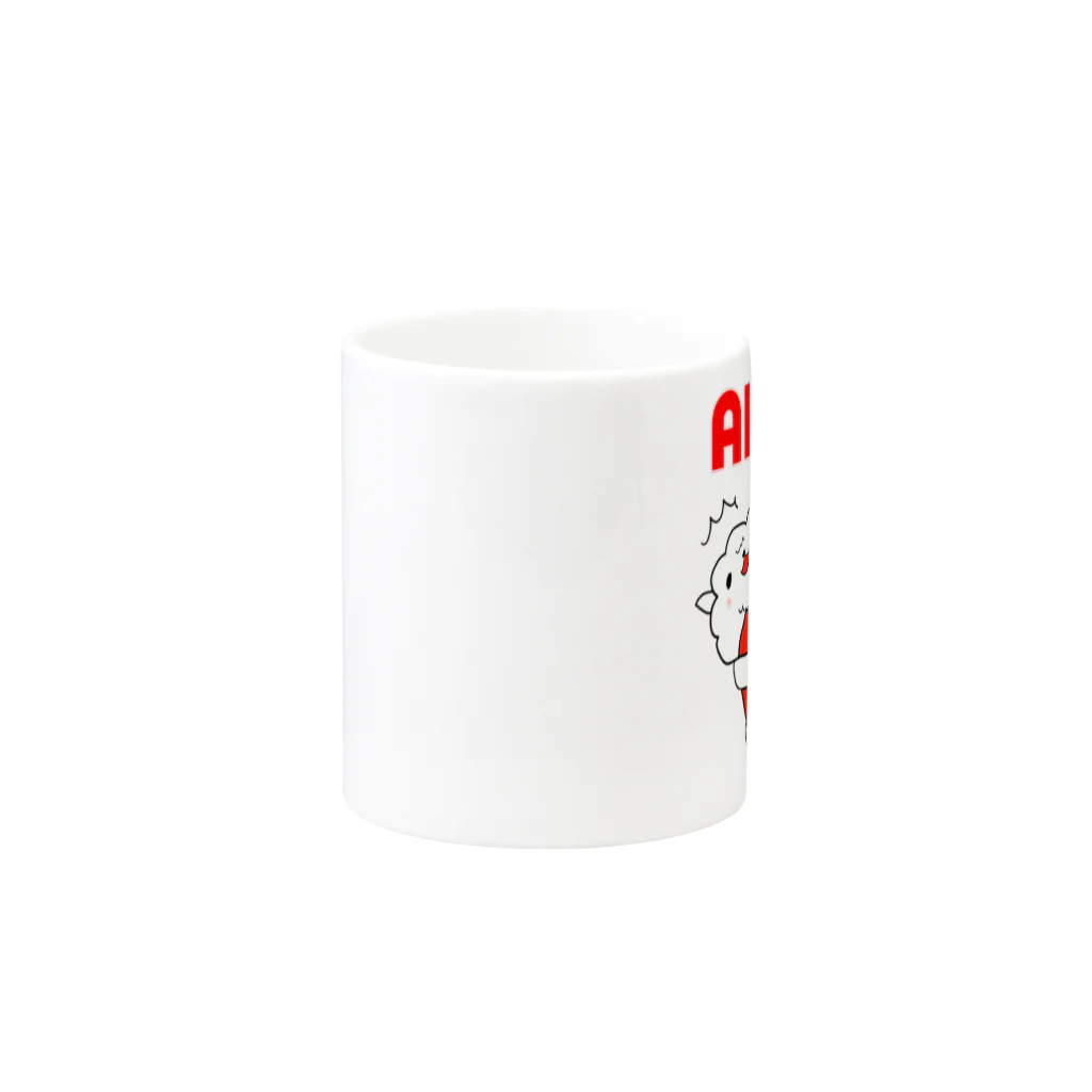 ぷりてぃアルパカのぷりてぃアルパカ Mug :other side of the handle