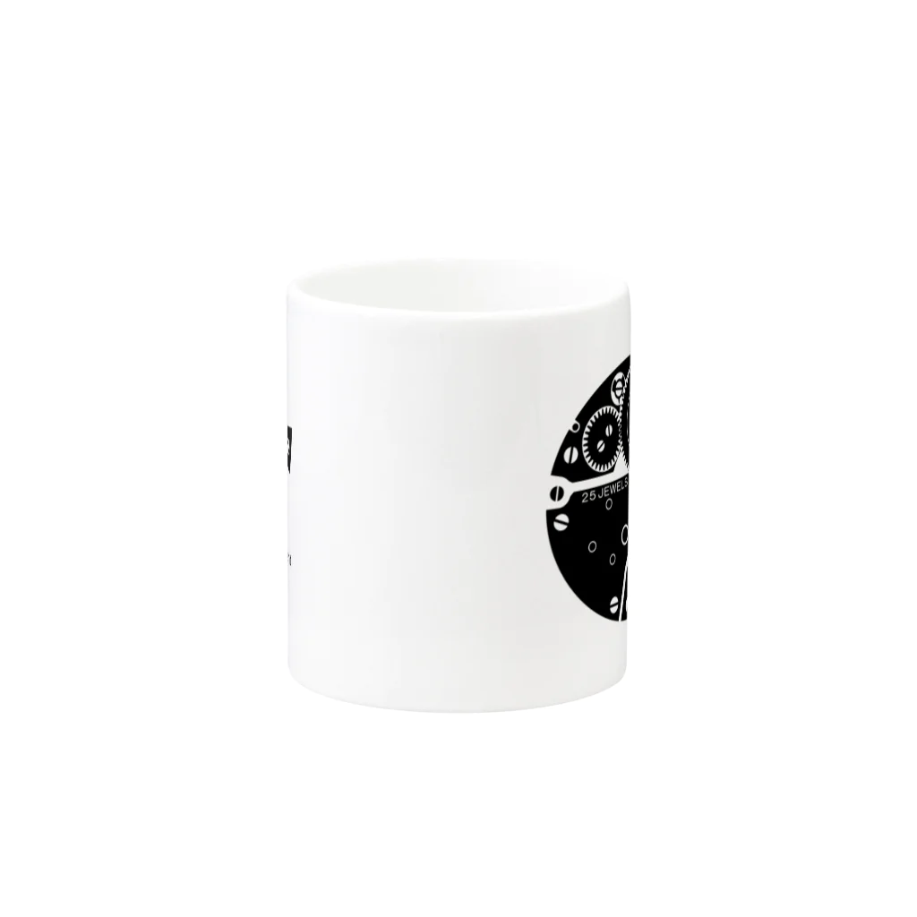 メイザーク ユニットのCalibre Mug TYPE-45 Mug :other side of the handle