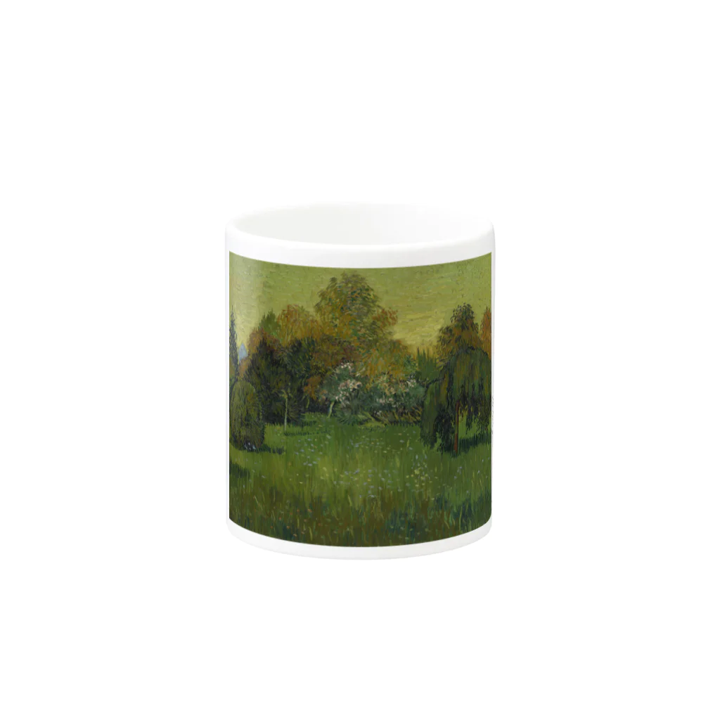 SONOTENI-ARTの005-021　ゴッホ　『詩人の庭』　マグカップ Mug :other side of the handle