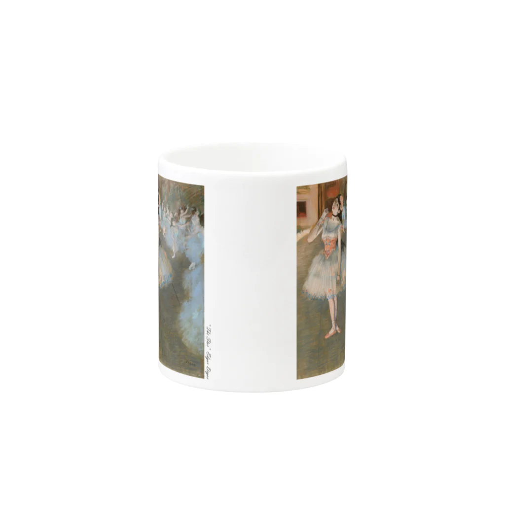 SONOTENI-ARTの007-002　エドガー・ドガ　『踊りの花形1897-81』　マグカップ Mug :other side of the handle