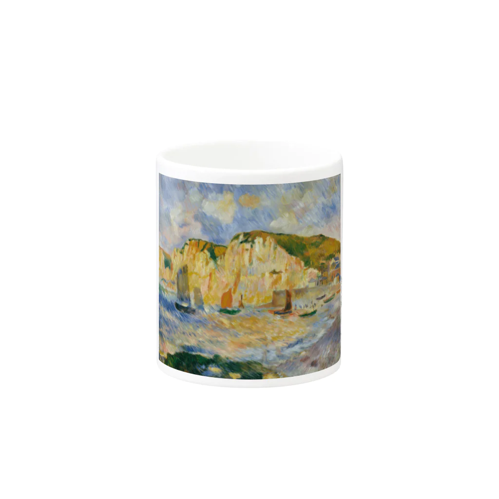 SONOTENI-ARTの016-009　ルノワール　『海と崖』　マグカップ Mug :other side of the handle