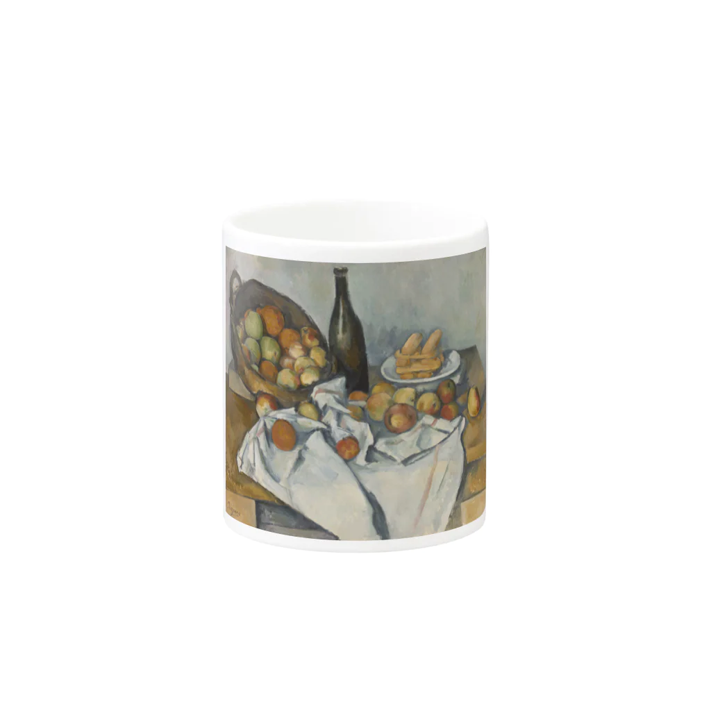 SONOTENI-ARTの017-005　ポール・セザンヌ　『りんごの籠』　マグカップ Mug :other side of the handle