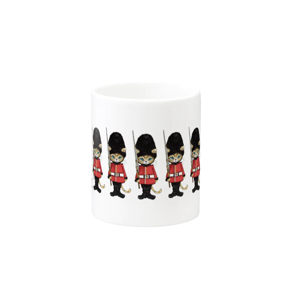 Ringo - Ring a Ring o' Roses　at SUZURIのロンドンキャット Mug :other side of the handle