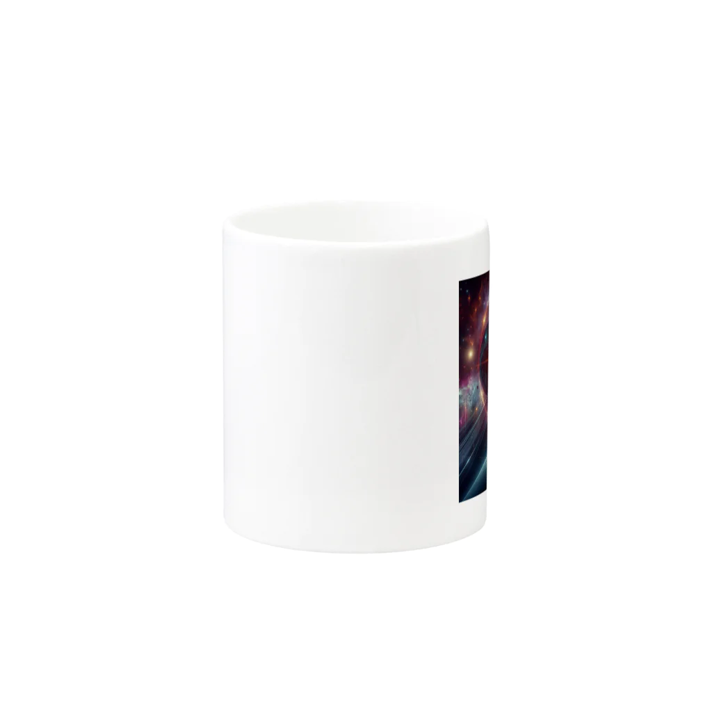 55SHOPの新時代を感じる‼︎スターオメガ Mug :other side of the handle