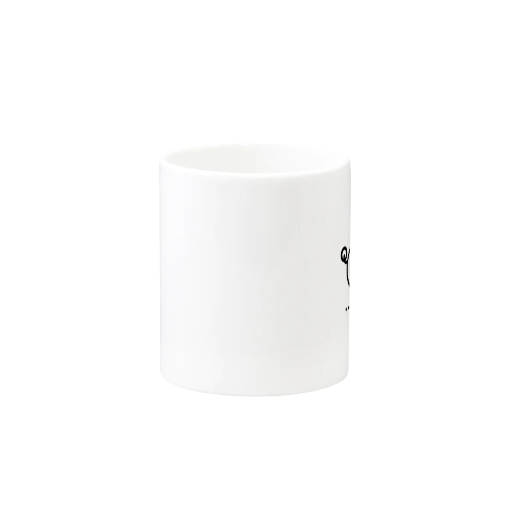 Bebezoの豚 Mug :other side of the handle