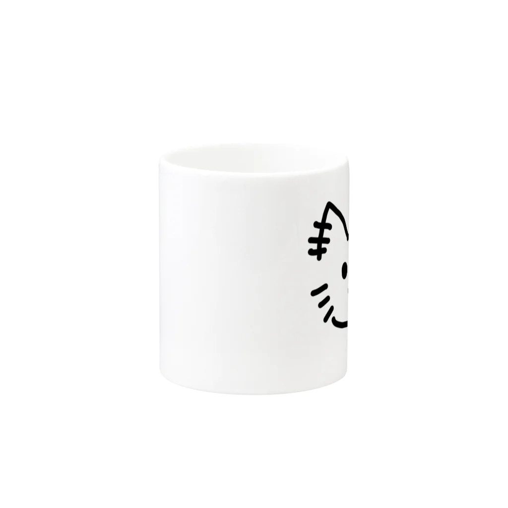 masamune’s SHOPのpomechiwa Mug :other side of the handle