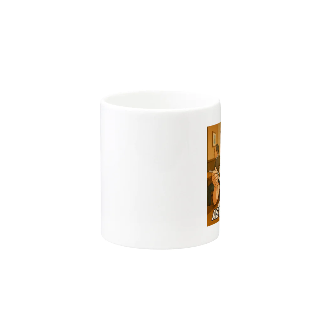 astroattackのASTROATTACK　ナポリやタンソース飛び Mug :other side of the handle