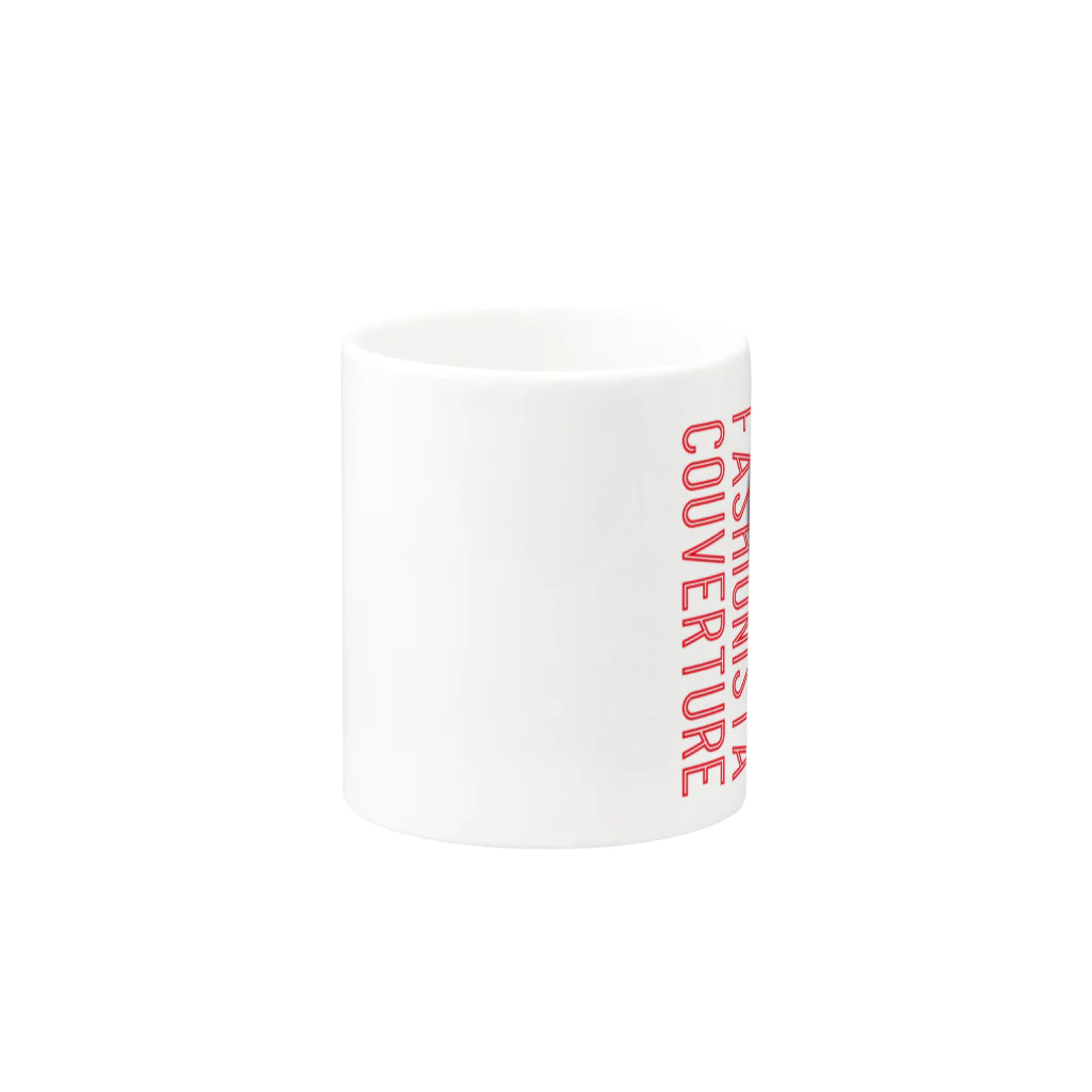 Loveuma. official shopのFashionista Couverture by Tomina farm Mug :other side of the handle