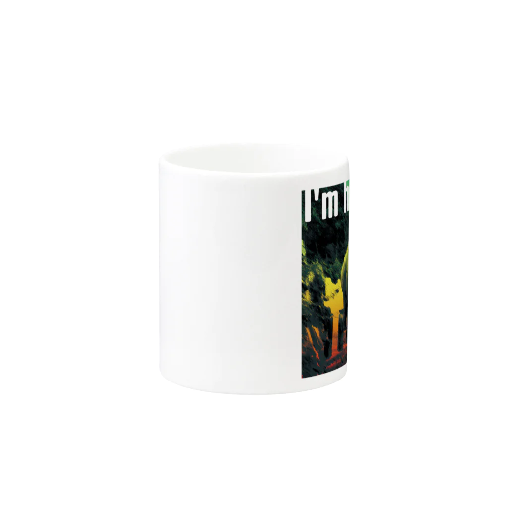 Drecome_Designのおなかすいたぞう Mug :other side of the handle