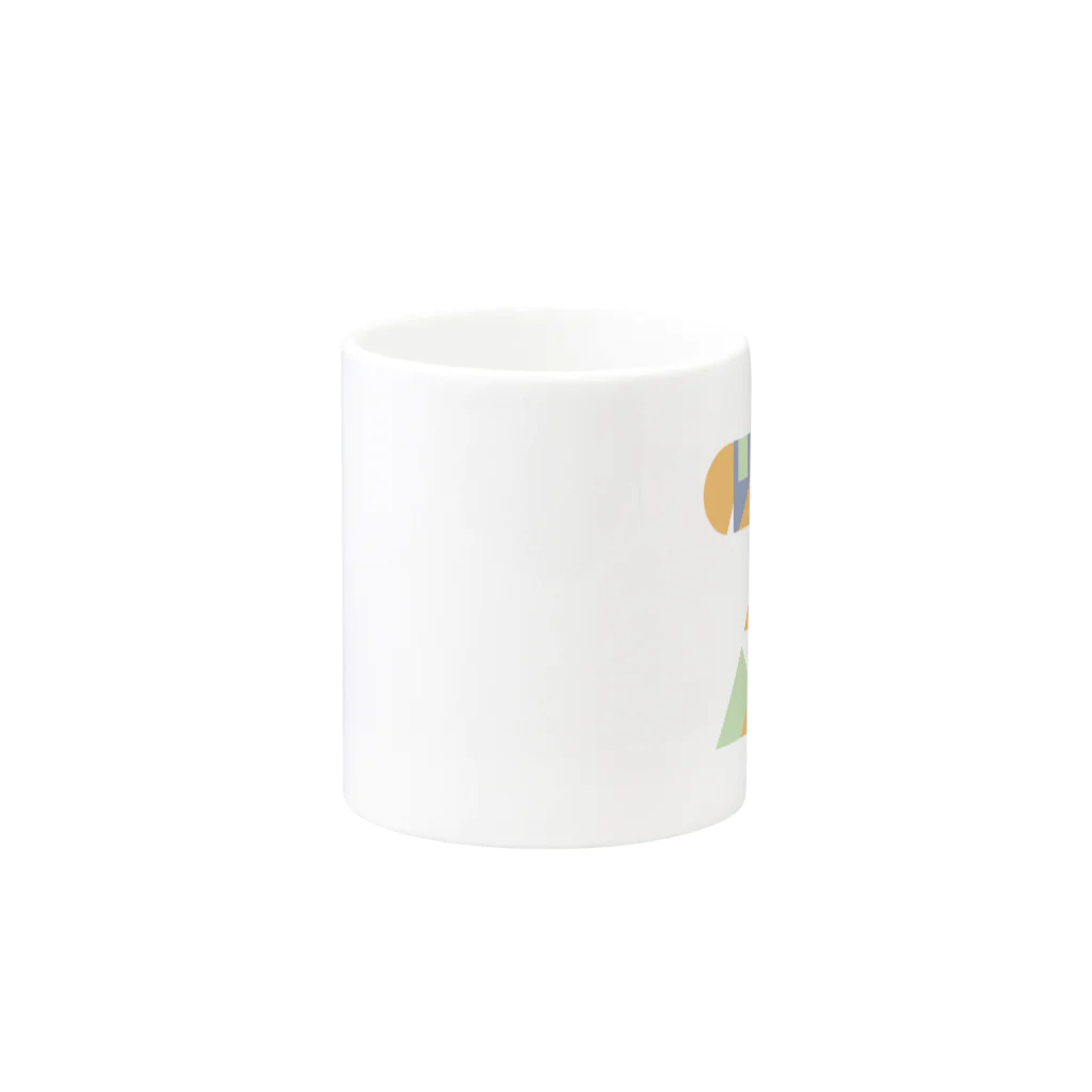 チカッパのチカッパ2周年てきなやつ Mug :other side of the handle