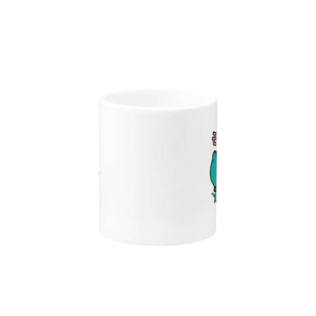にしもんのキャラクターグッズのいぬのえるのモフー Mug :other side of the handle