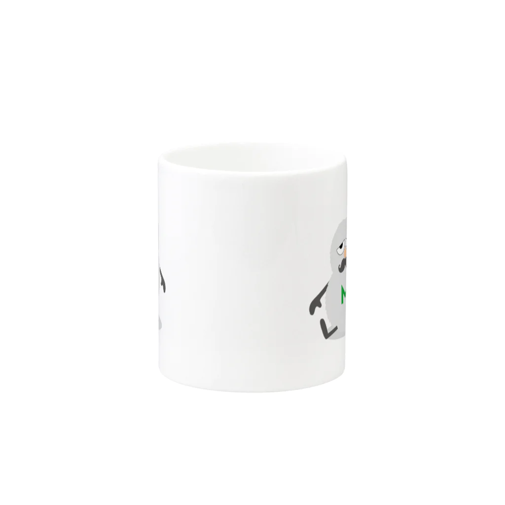 Mohoo！のmohumohu_shiromagu Mug :other side of the handle