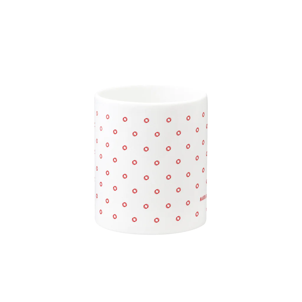 マリフォー応援グッズ販売サイトのMarriageForAllJapanマグカップ2 Mug :other side of the handle