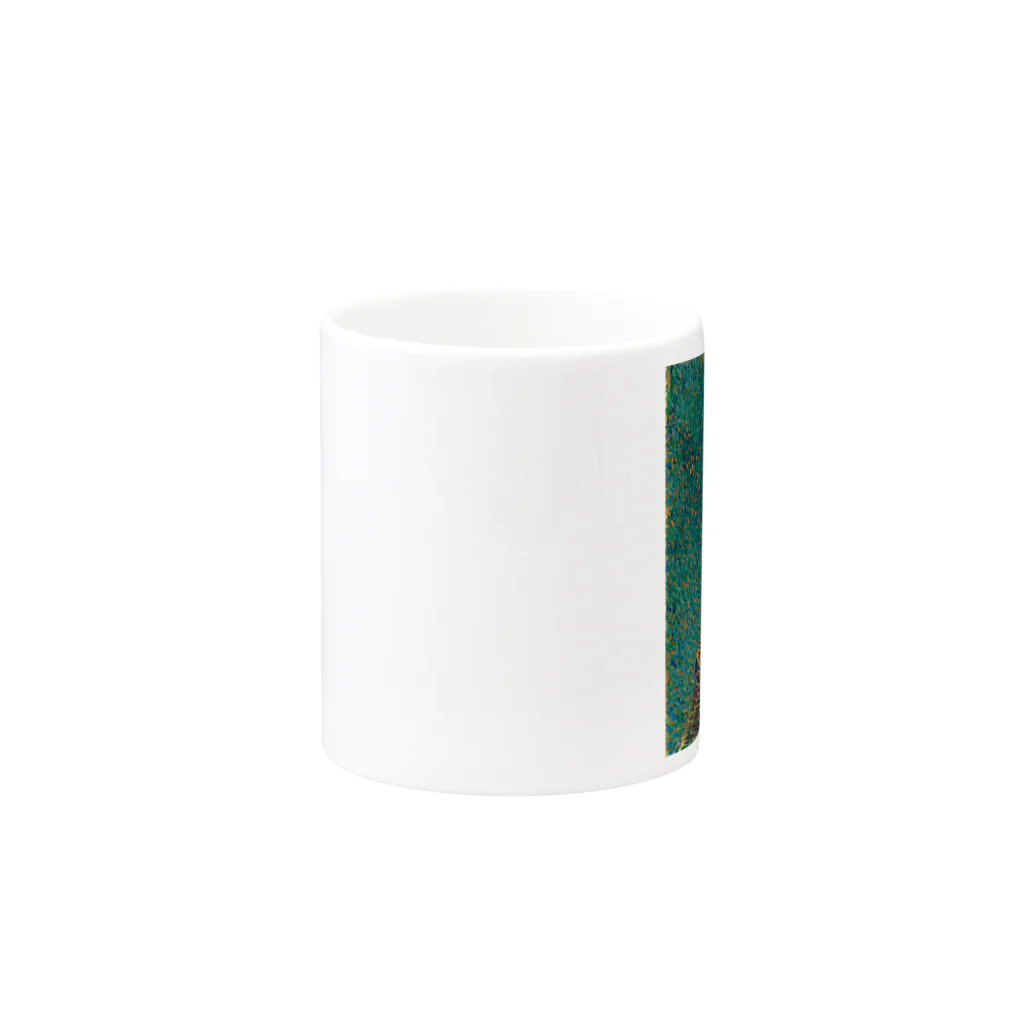 HermannStrasseのゴッホとフトアゴヒゲトカゲ Mug :other side of the handle