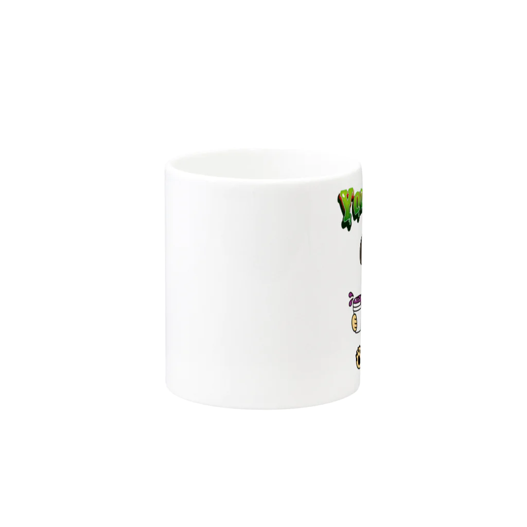 VS worldのYOUNG PUG Mug :other side of the handle