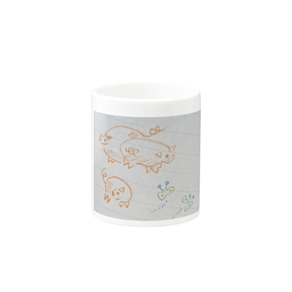 cowコーポレーションのリアル・pigz Mug :other side of the handle