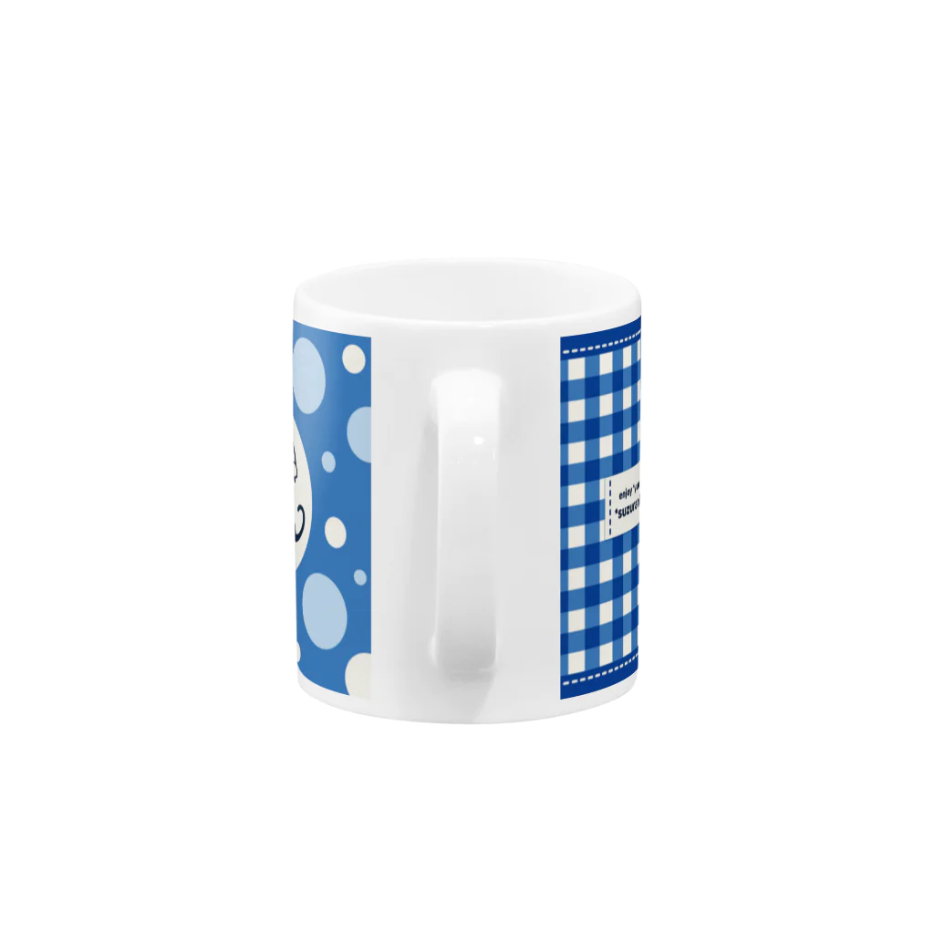 鈴蘭小道の鈴蘭マグカップ Mug :handle