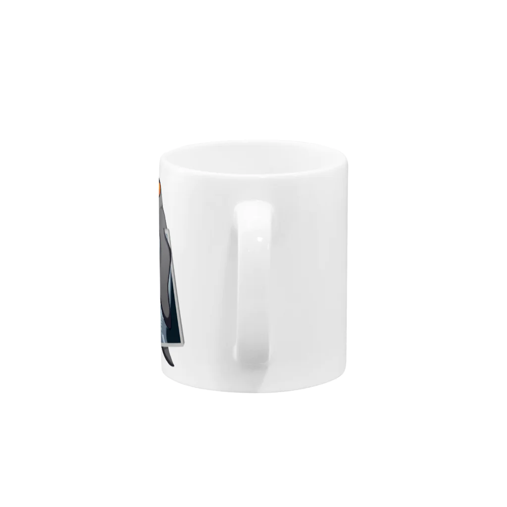 くいなの母の王様ペンギンのヒミツ Mug :handle