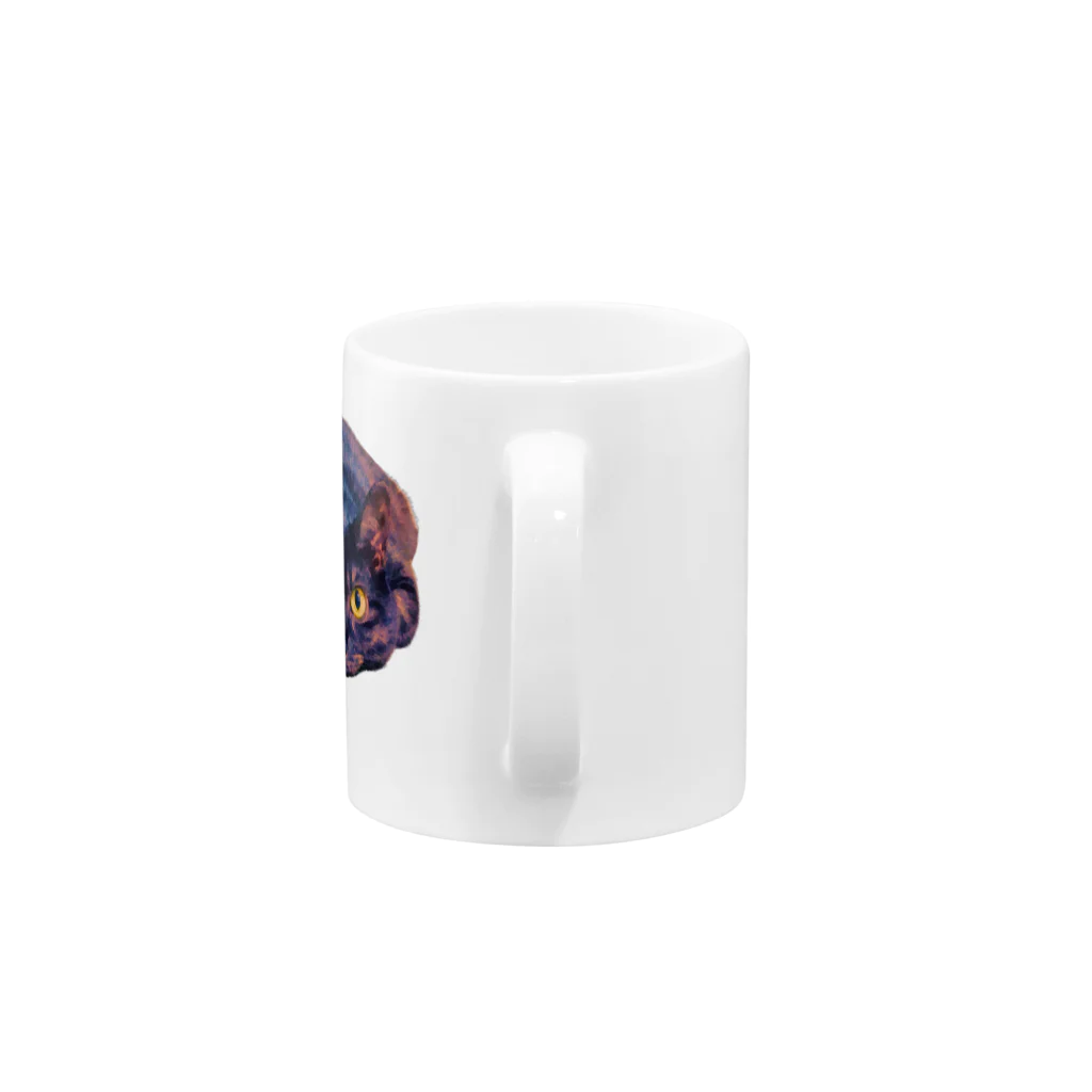bootstrapの実家の猫 Mug :handle