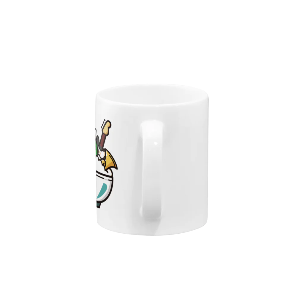はろいんからーのブログ「こおろぎさんち」 Mug :handle