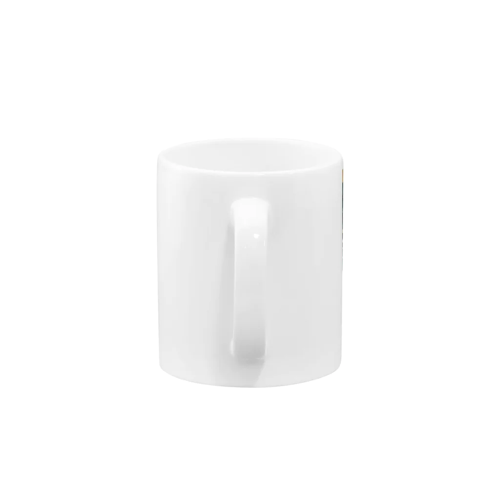 SONOTENI-ARTの002-001　鈴木其一　『朝顔図屏風』　マグカップ Mug :handle