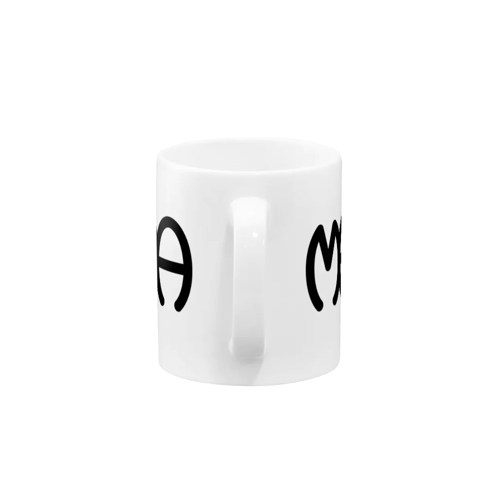 Sorihikiman Goods Shopの「メナノダ」ロゴ Mug :handle