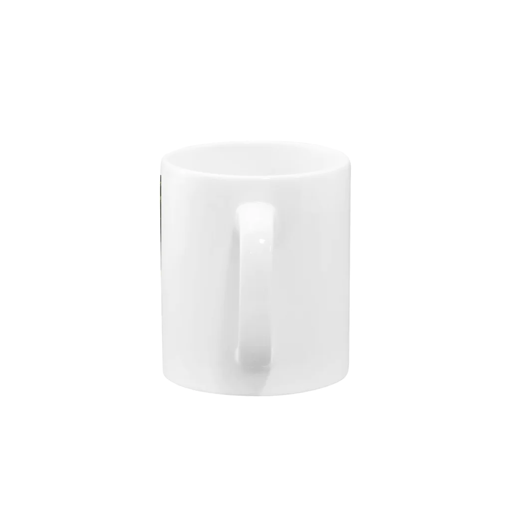 shIbaのおしりは見せて顔は見せてくれないシバ Mug :handle