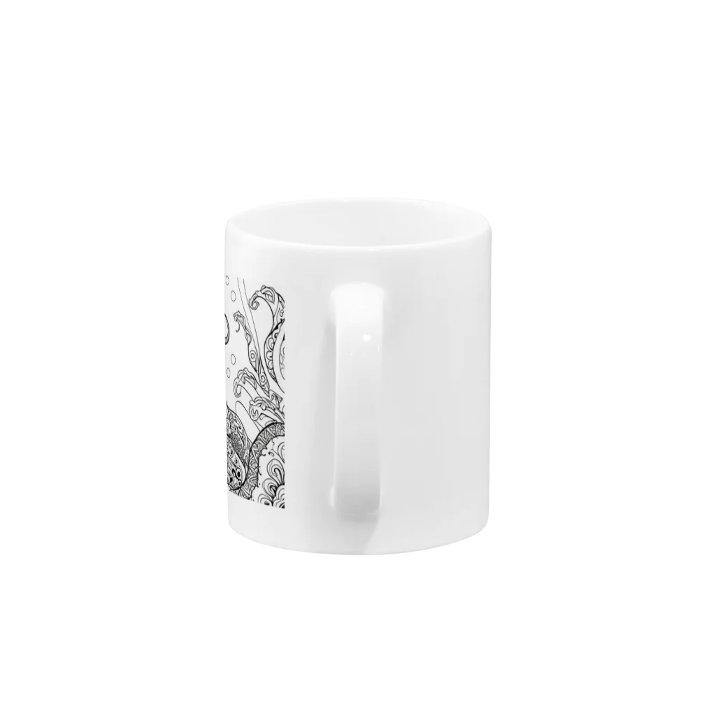 まるのオリジナルアイテム Mug :handle