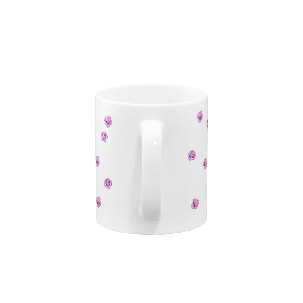 犬と猫の親バカ日記【公式グッズ】のマグカップ　犬と猫の親バカ日記 Mug :handle