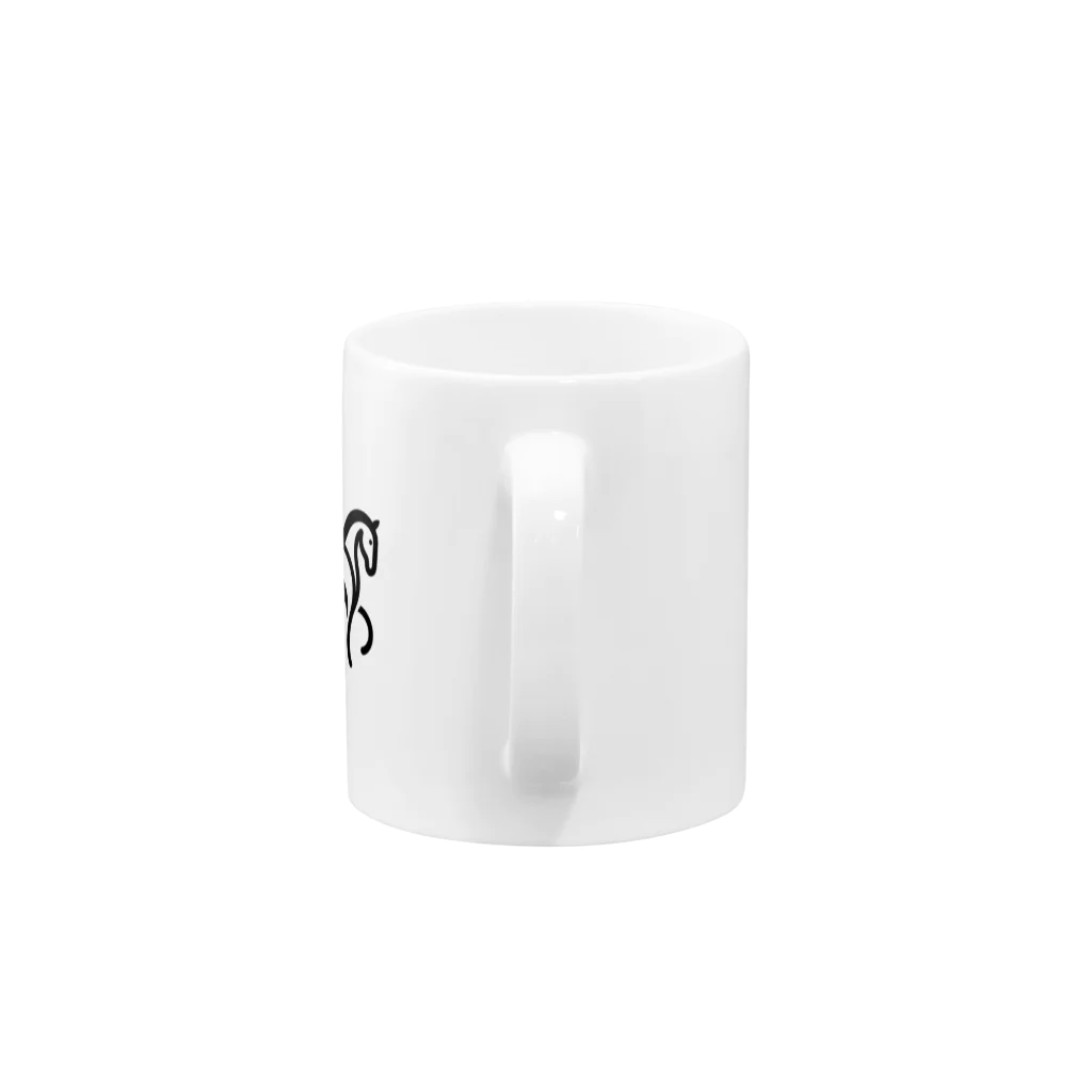 Bebezoの馬 Mug :handle