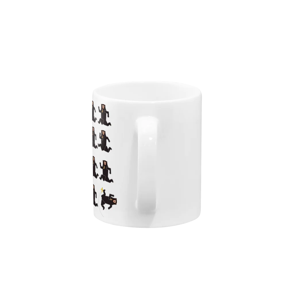 つきれうのバナナとクマクマクマ……… Mug :handle