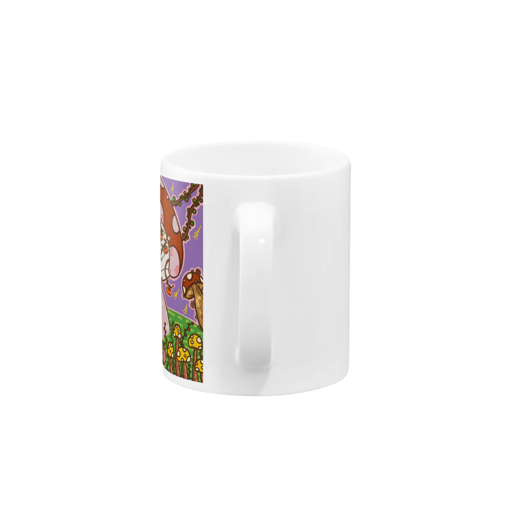 きのこのきのこ少女 Mug :handle
