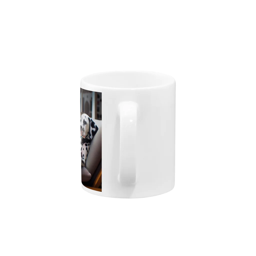 petssのダルメシアン Mug :handle