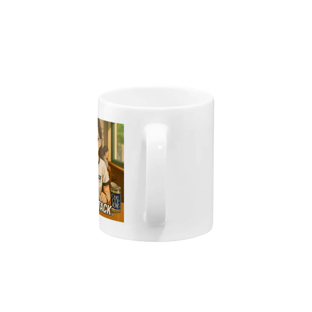 astroattackのASTROATTACK　ナポリやタンソース飛び Mug :handle