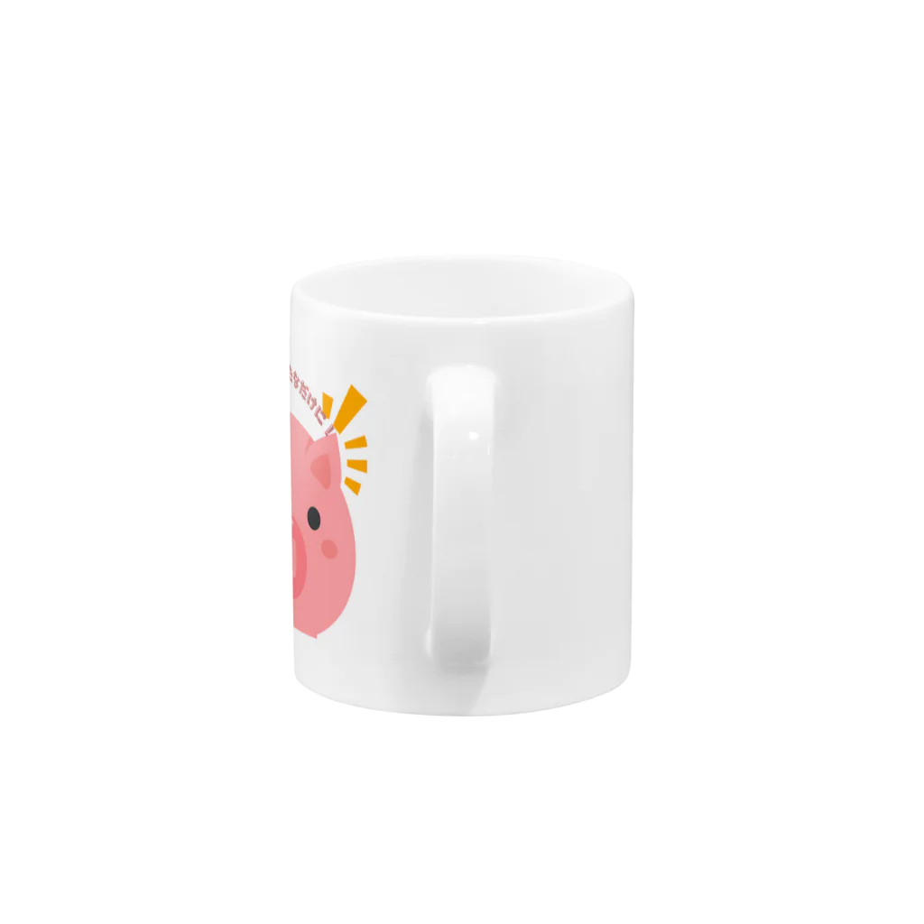 Dorami-11のアニマルズ Mug :handle