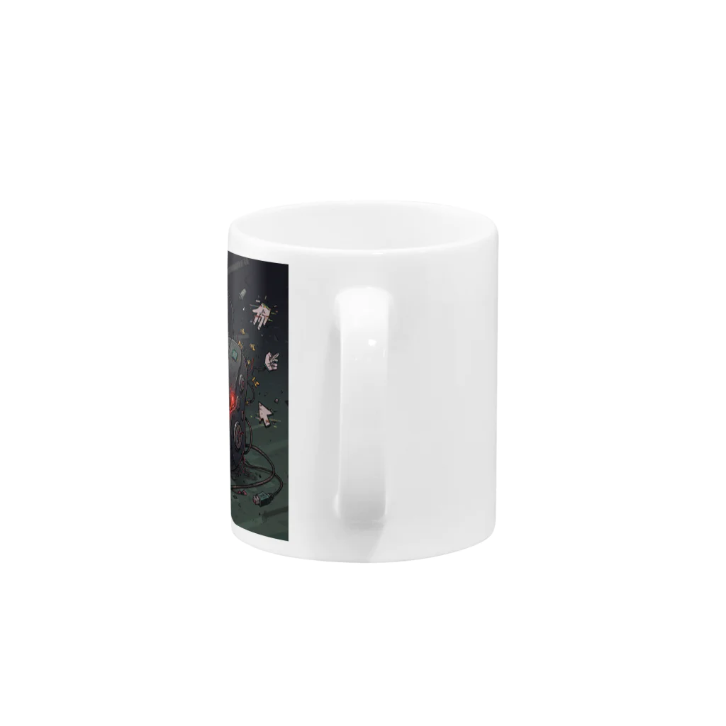Chaos_MASAのクリック・クリーチャー Mug :handle