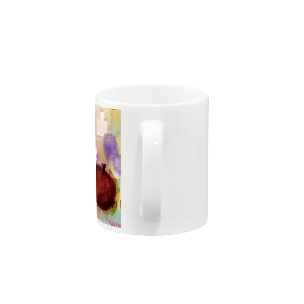 St.SKのPastel Apple Mug :handle