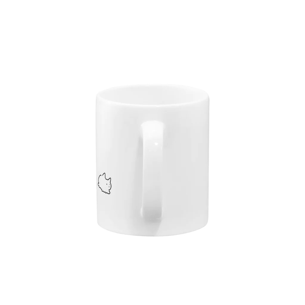 動物愛護団体のねこでわない Mug :handle
