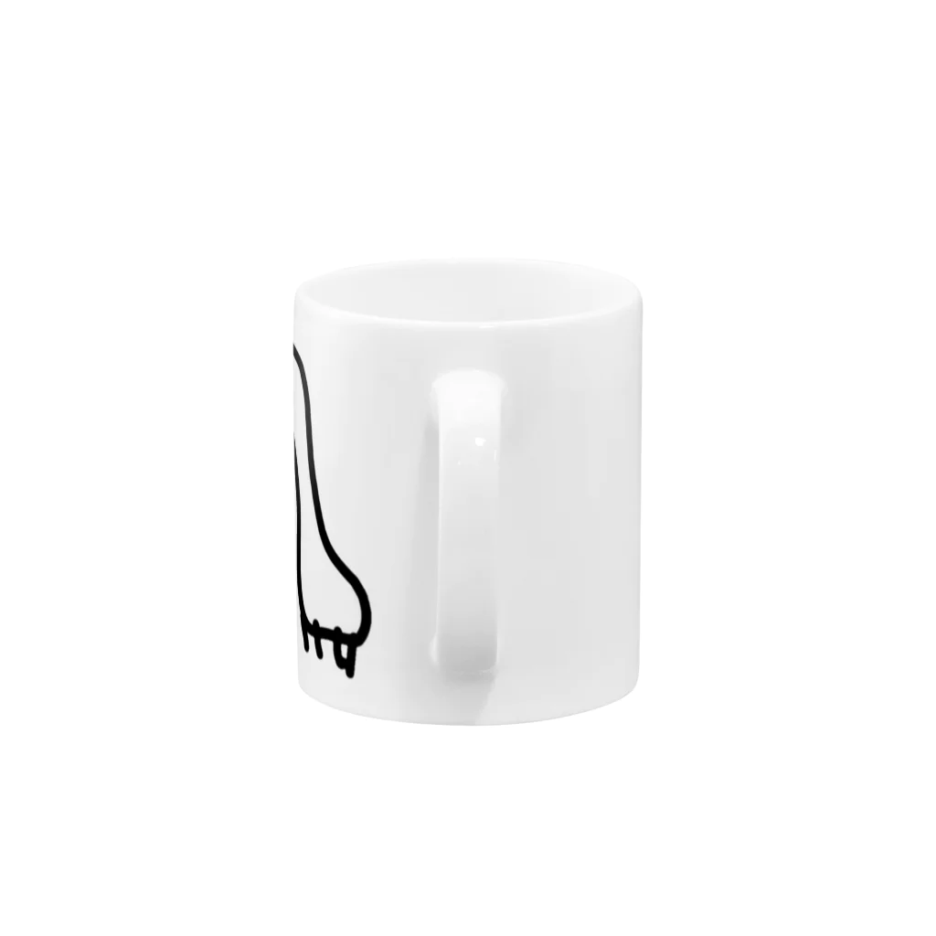 sasaguchidouのへびきりん Mug :handle