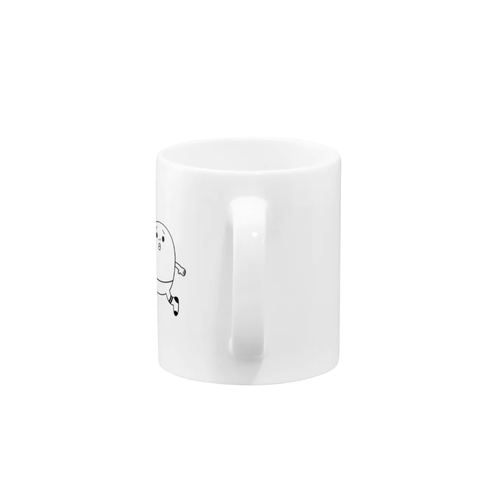 くつ下くんのくつ下くん Mug :handle
