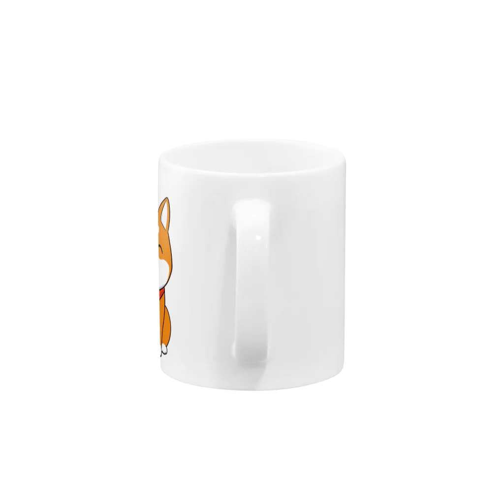 NihongoYouの柴犬ウィンク Mug :handle
