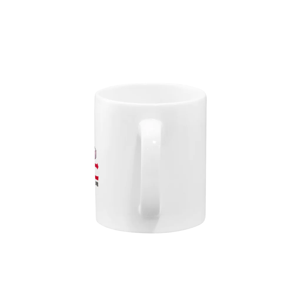 へなちょこ屋の喫茶へなちょこシリーズ Mug :handle